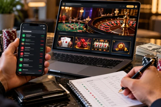 How to Keep Records of Casino Deposits and Withdrawals