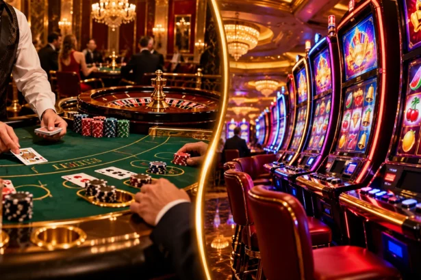 Table Games vs. Slot Machines What Is the Difference