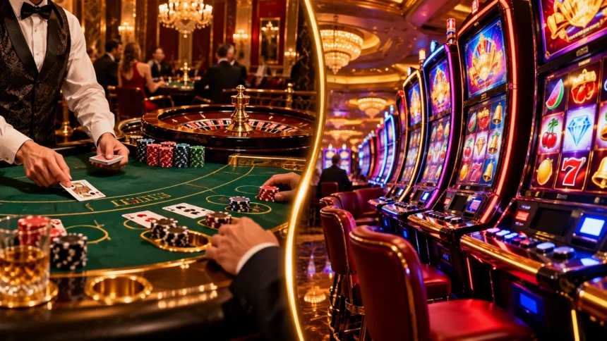 Table Games vs. Slot Machines What Is the Difference